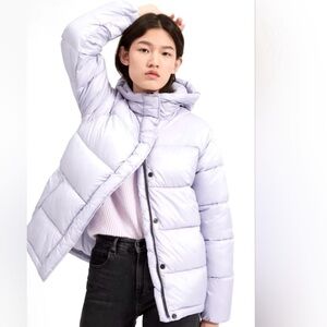 HP🎉Everlane Renew lavender winter  puffer coat, sz XS
